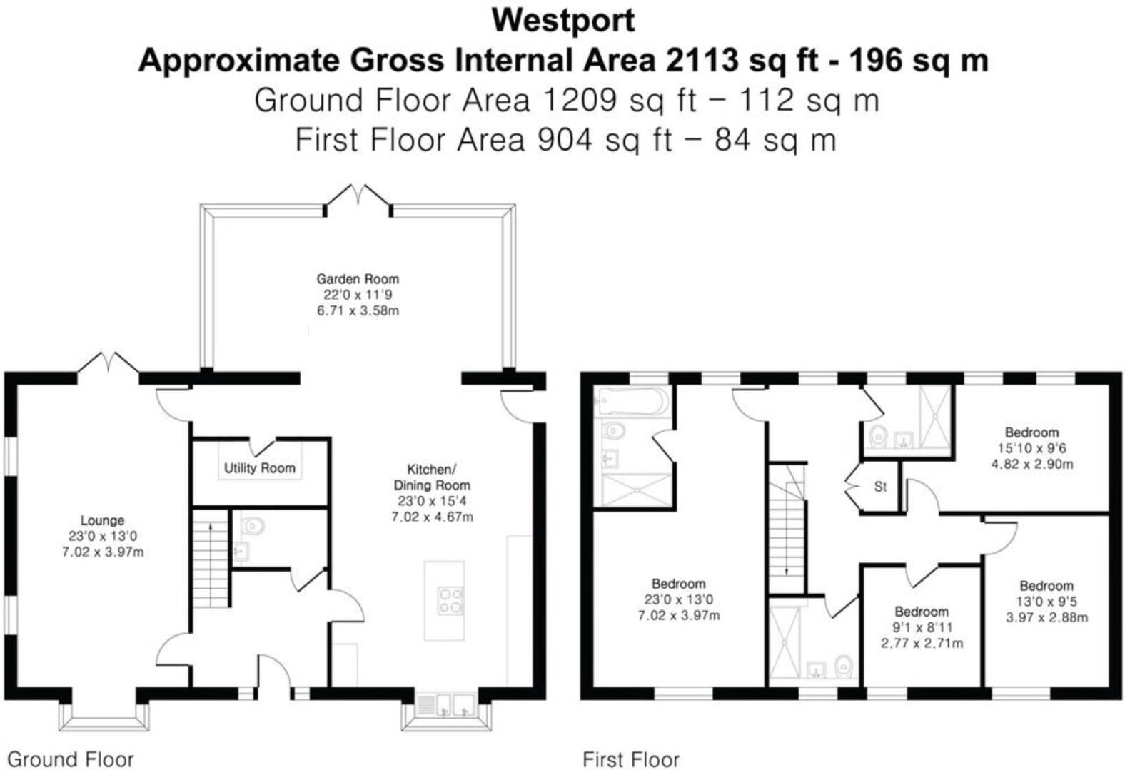 The Westport floorplan — image 1